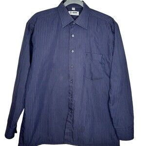Beijing 2008‎ Olympics Mens Button Down Shirt Lined and Quilted Long Sleeves M